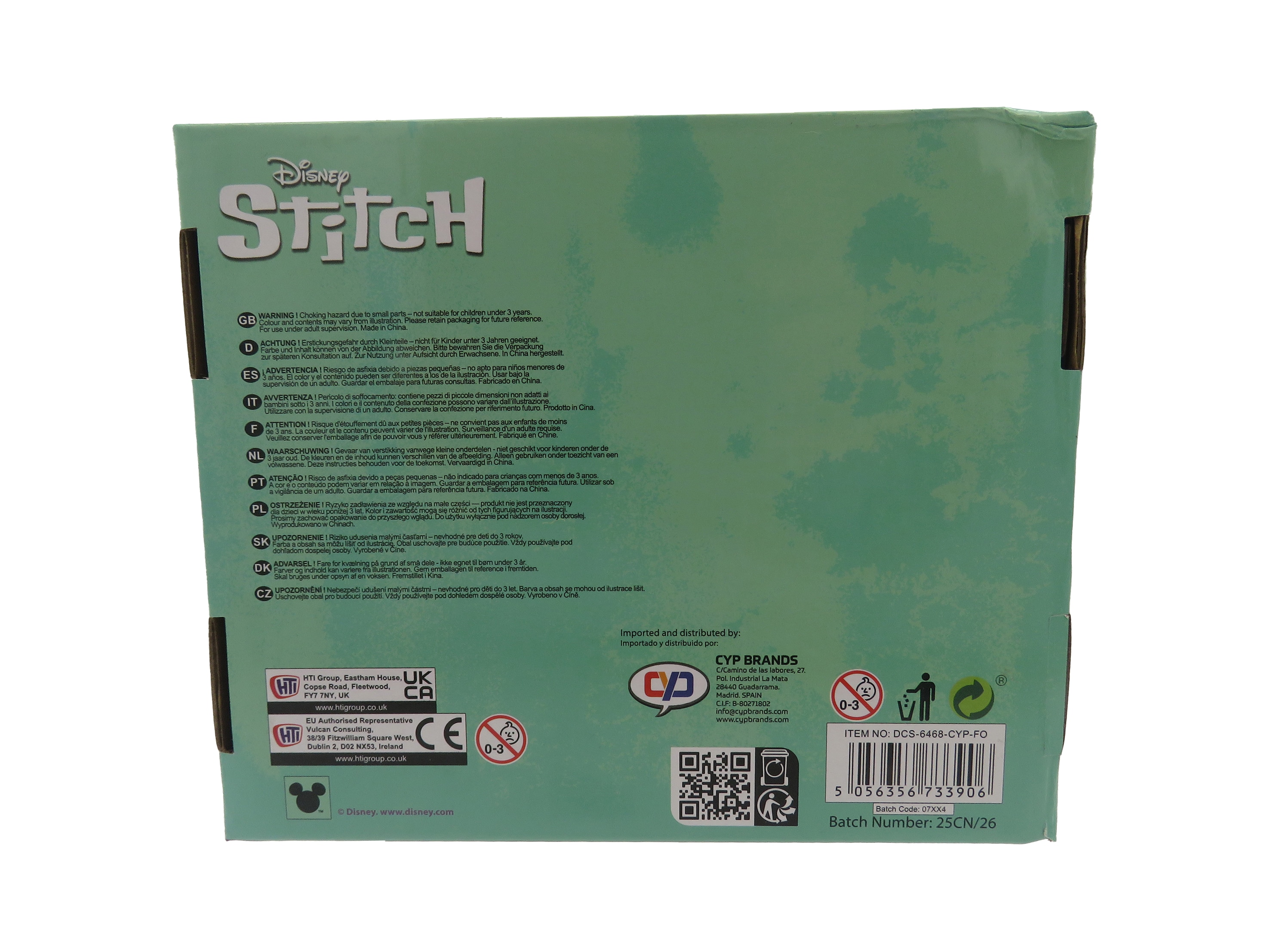 Toppers 3D en sobre sorpresa Stitch CyP Brands surtido Multicolor-2