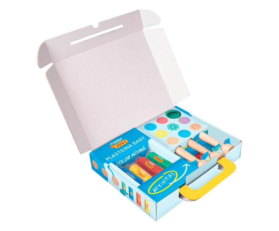 Primero Kit Baby Plasticina e Estampadores Jovi Multicolor Multicolor-4