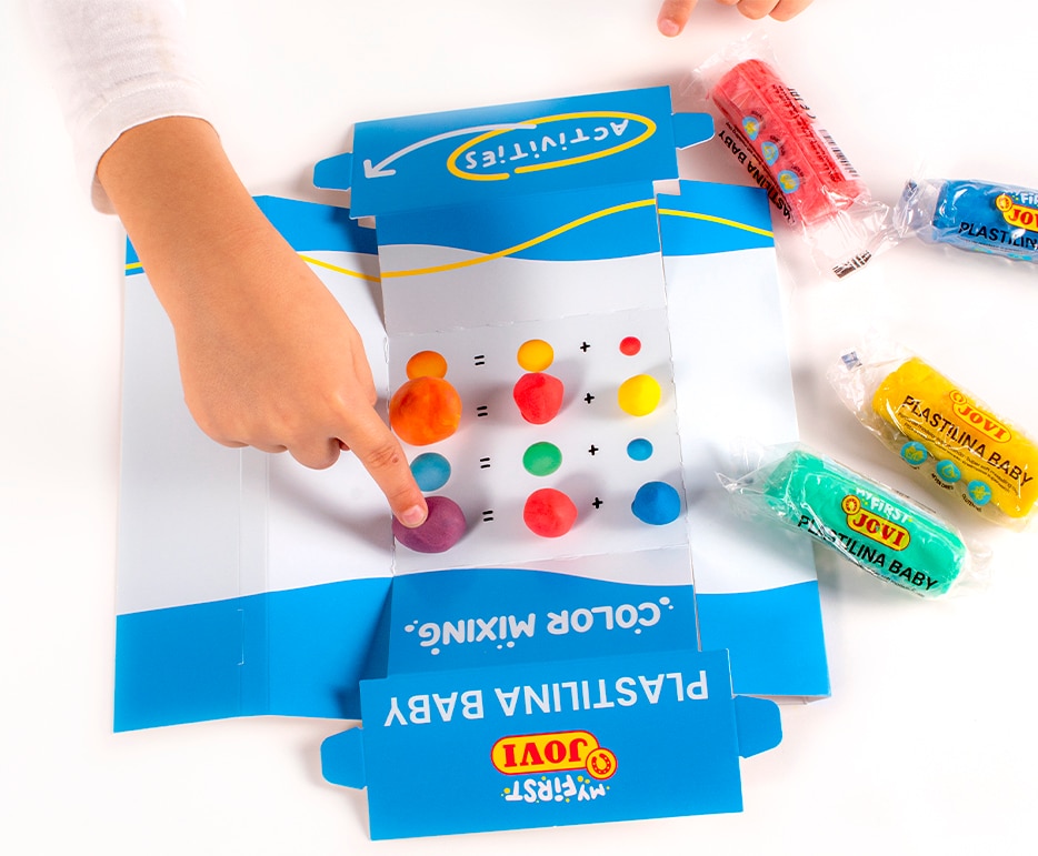 Primero Kit Baby Plasticina e Estampadores Jovi Multicolor Multicolor-5