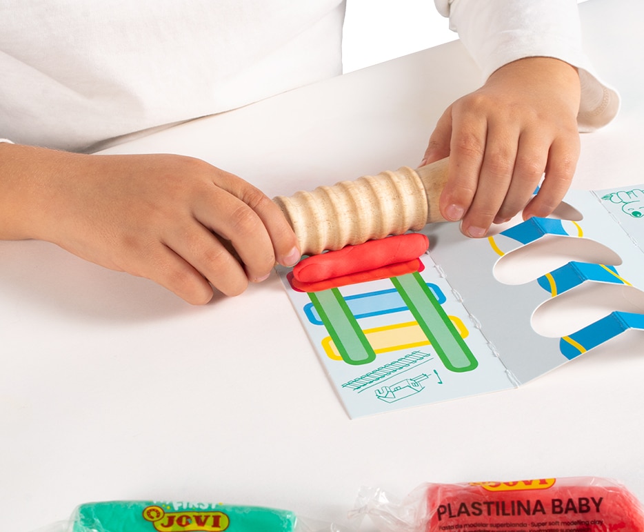 Primer kit Baby plastilina y rodillos Jovi Multicolor Multicolor-7