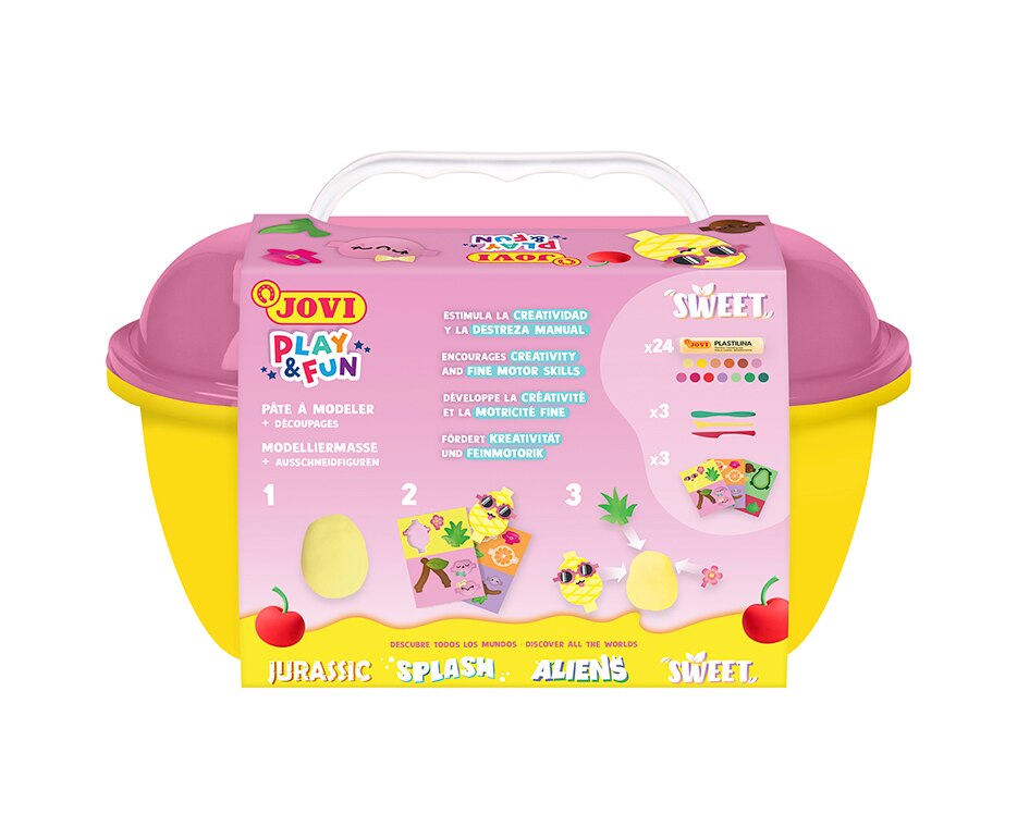 Cofre plastilina Sweet Jovi Multicolor Multicolor-2