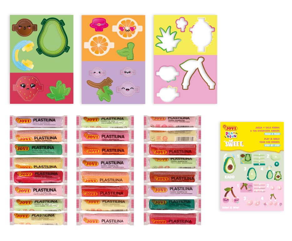 Cofre plastilina Sweet Jovi Multicolor Multicolor-5