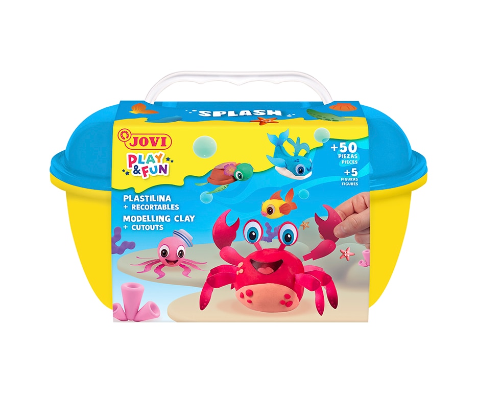 Imagen 0 de Cofre plastilina Splash Jovi Multicolor