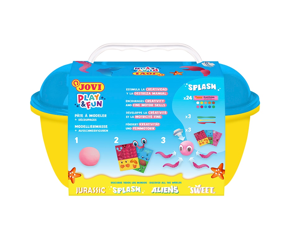 Cofre plastilina Splash Jovi Multicolor Multicolor-2