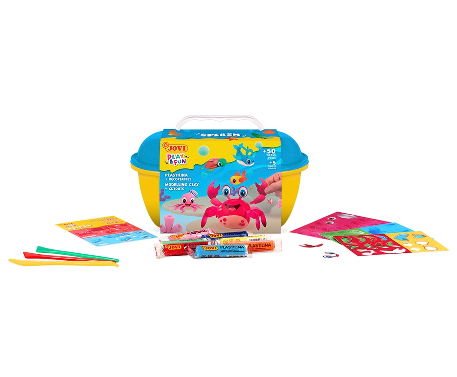 Cofre plastilina Splash Jovi Multicolor Multicolor-3