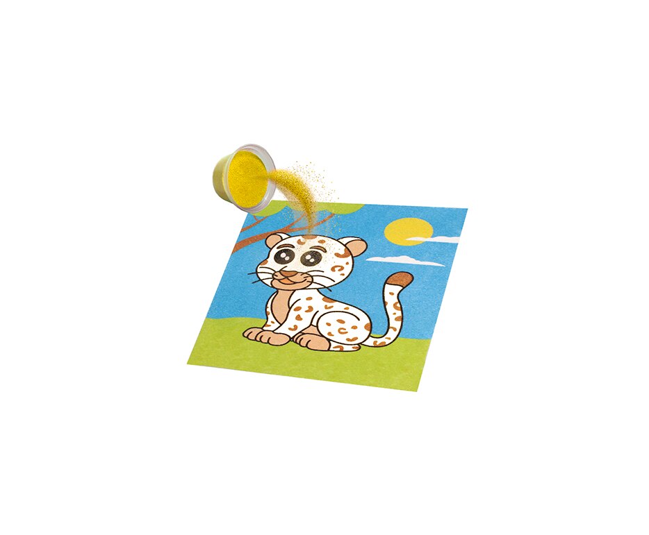 PLAY & FUN Kit Pinta con arena Animals Jovi Multicolor Multicolor-6