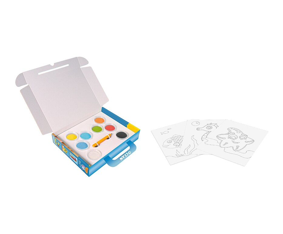 PLAY & FUN Kit Pinta con arena Ocena Jovi Multicolor Multicolor-4