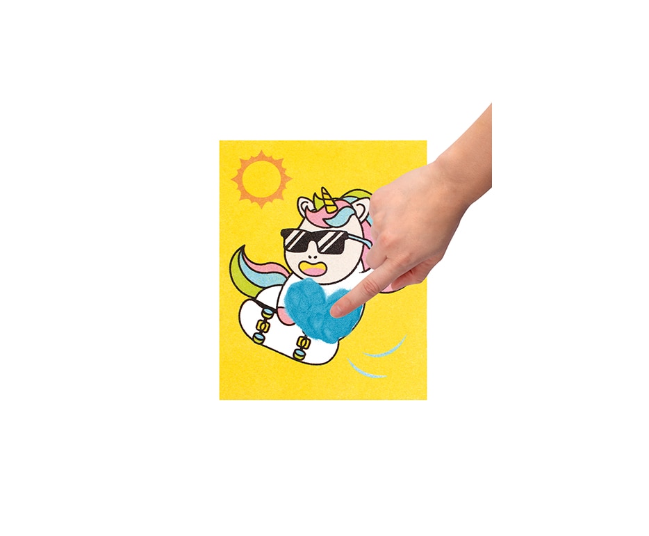 PLAY & FUN Kit Pinta con arena Unicorns Jovi Multicolor Multicolor-6