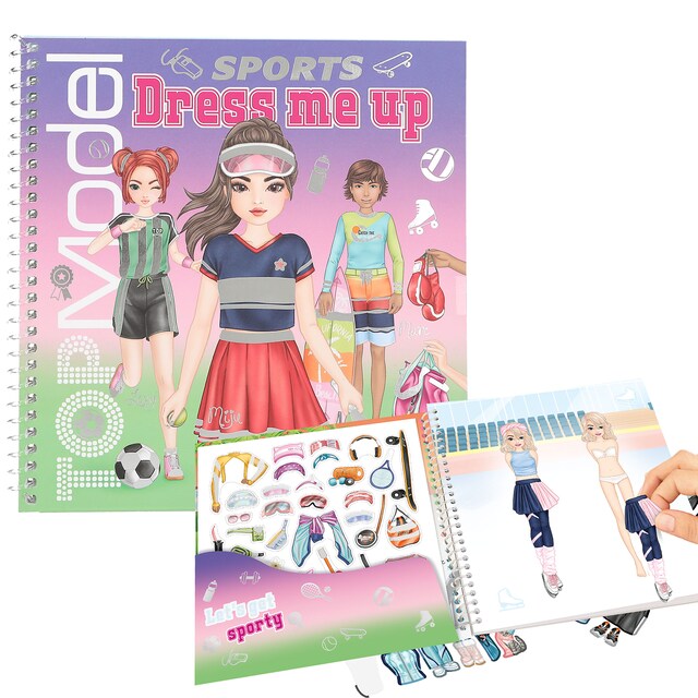 Imagen 0 de Libro Dress me up deportes TOPModel