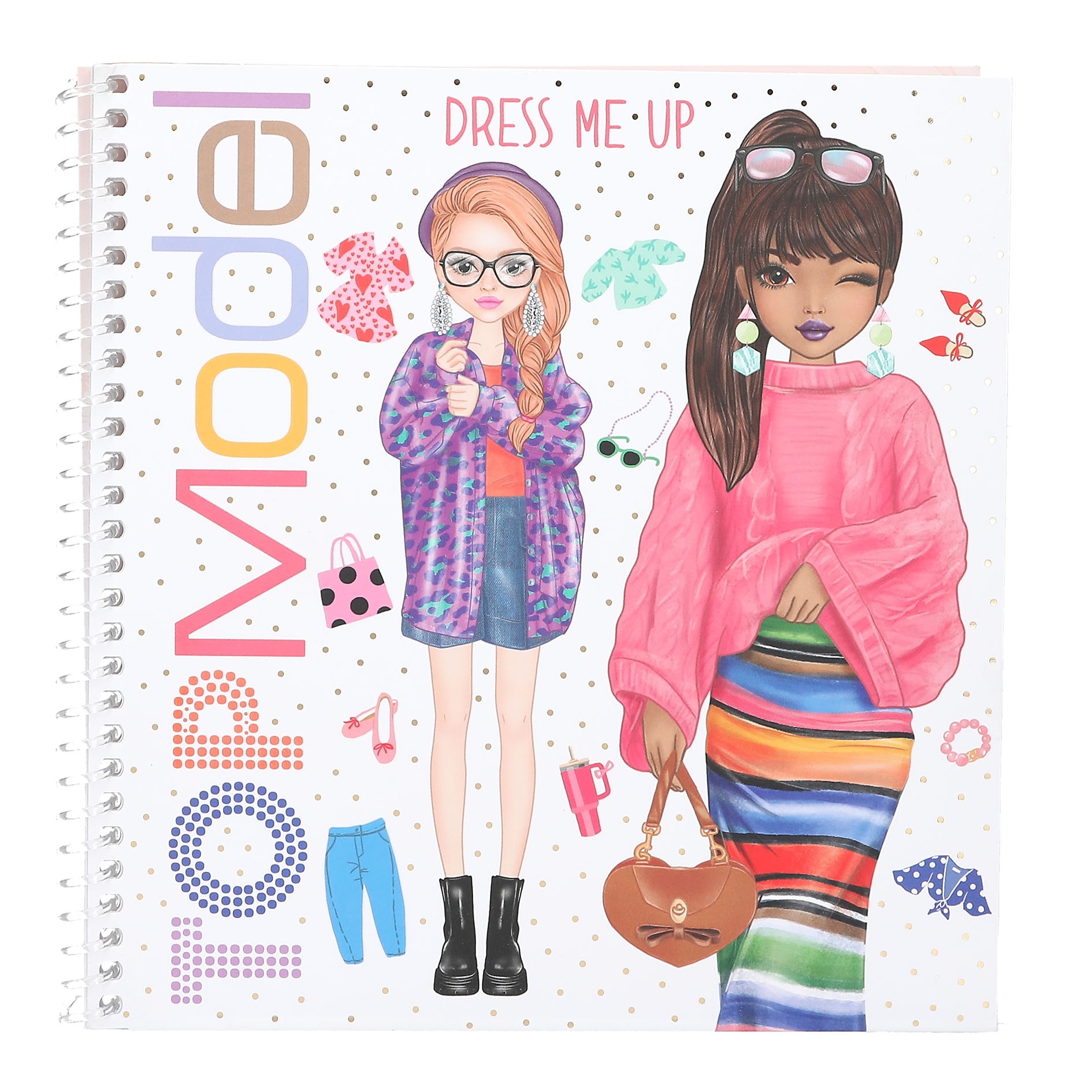 Libro Dress me up TOPModel 2