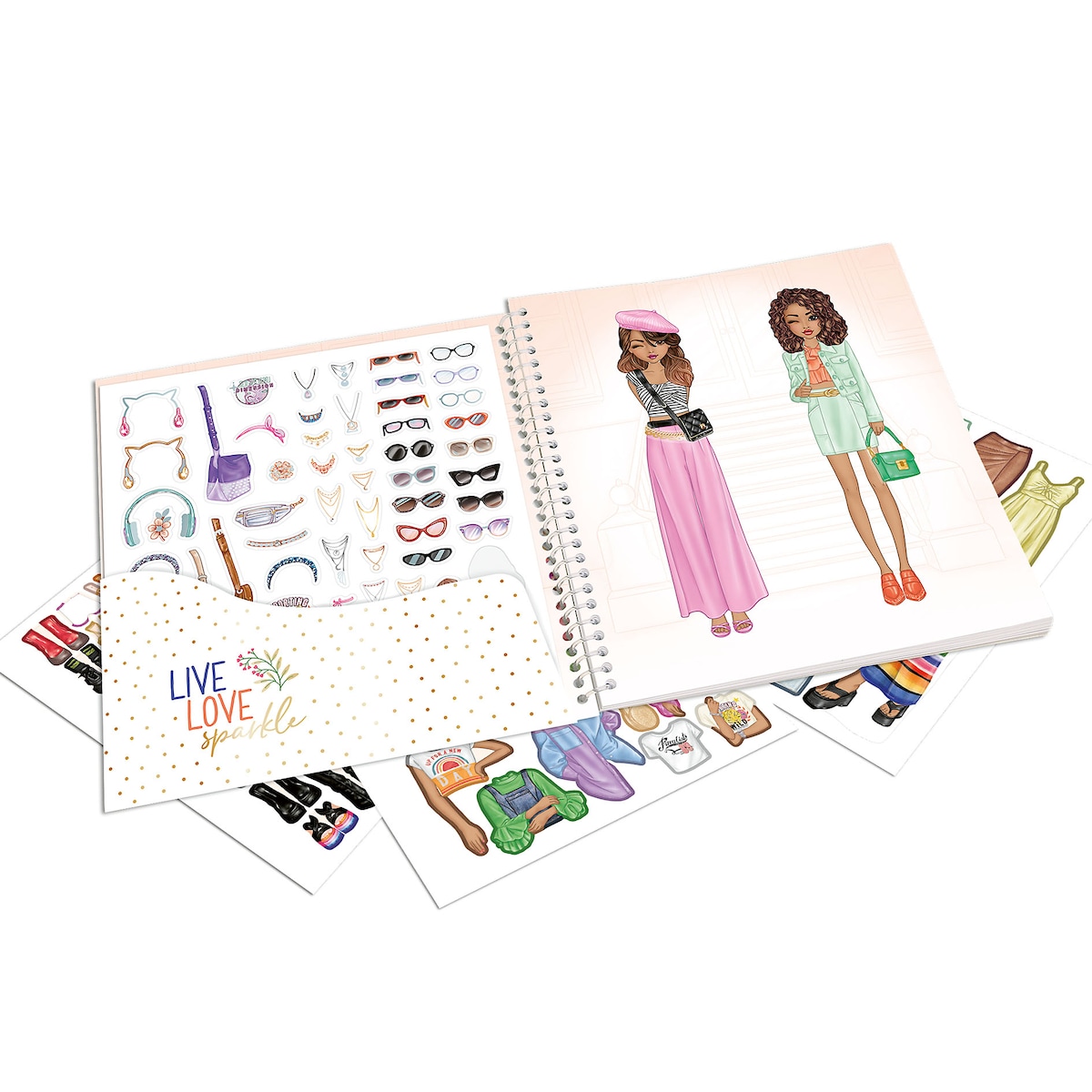 Libro Dress me up TOPModel 4