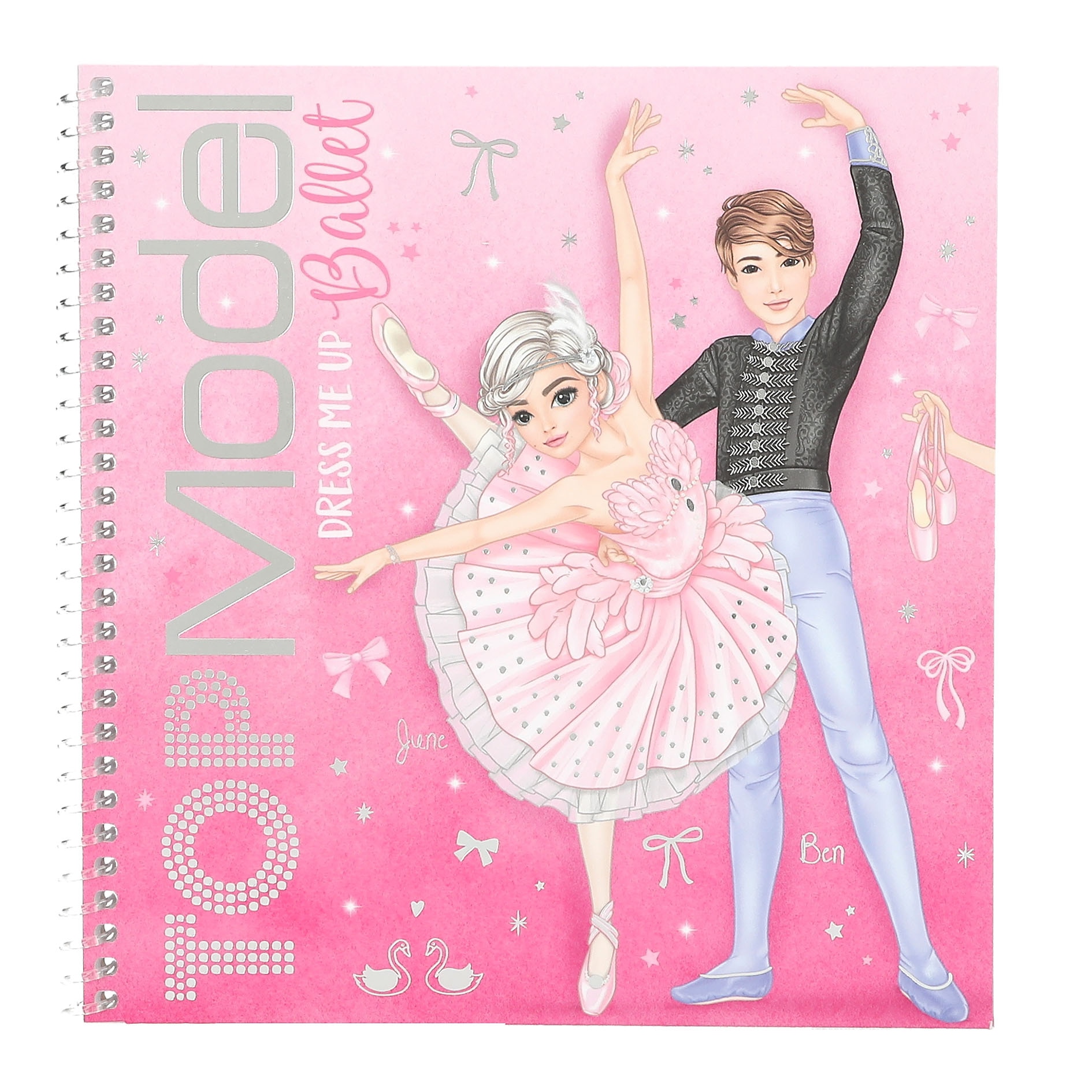 Libro dress me up ballet TOPModel 2
