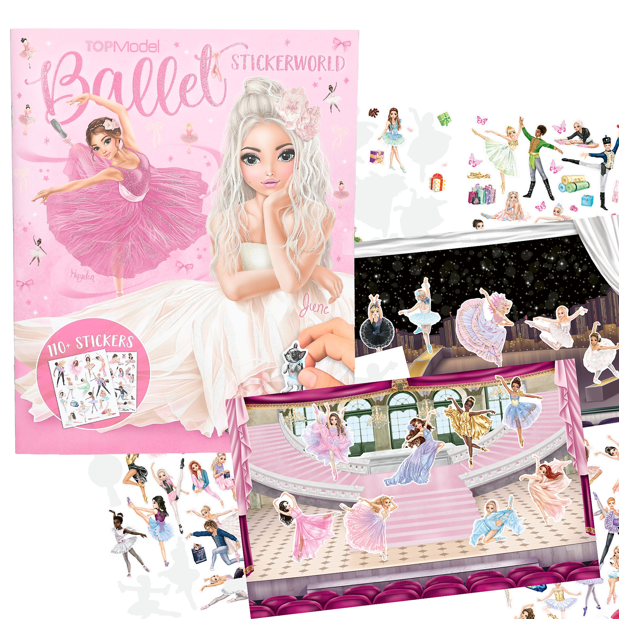 Imagem 0 de Livro de Autocolantes de Ballet TOPModel