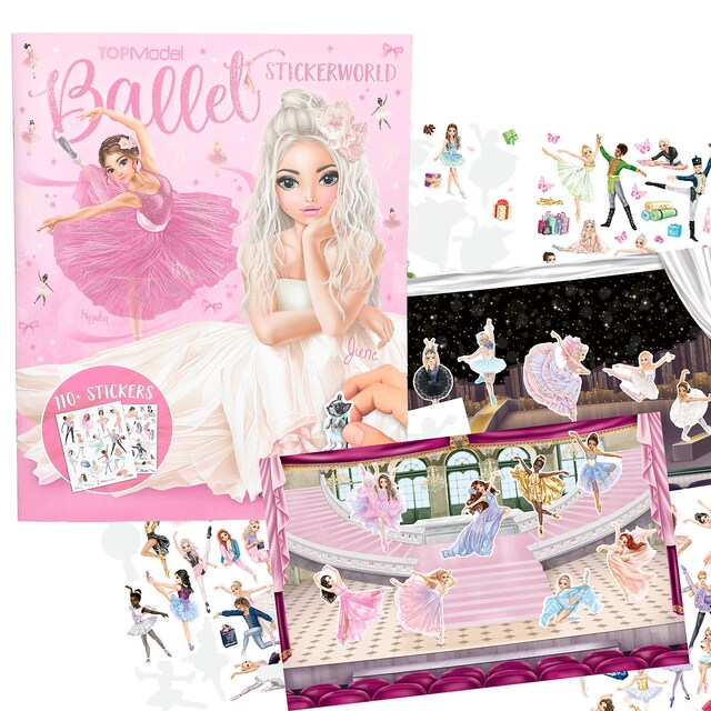 Imagen 0 de Libro pegatinas ballet TOPModel