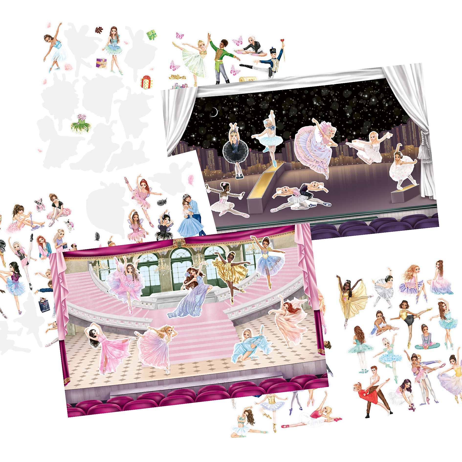 Libro pegatinas ballet TOPModel 4