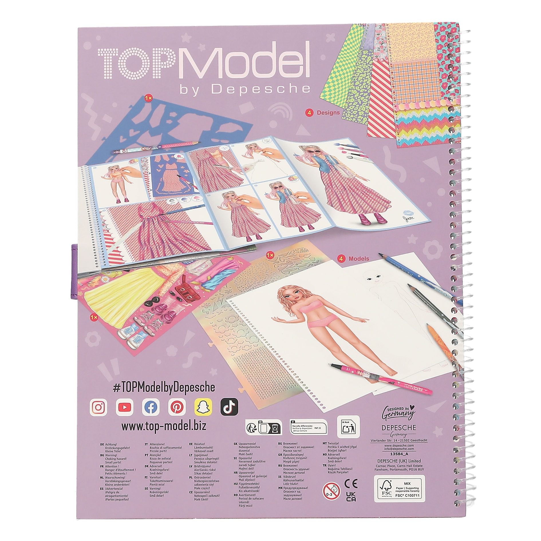 Libro de diseño especial TOPModel 3