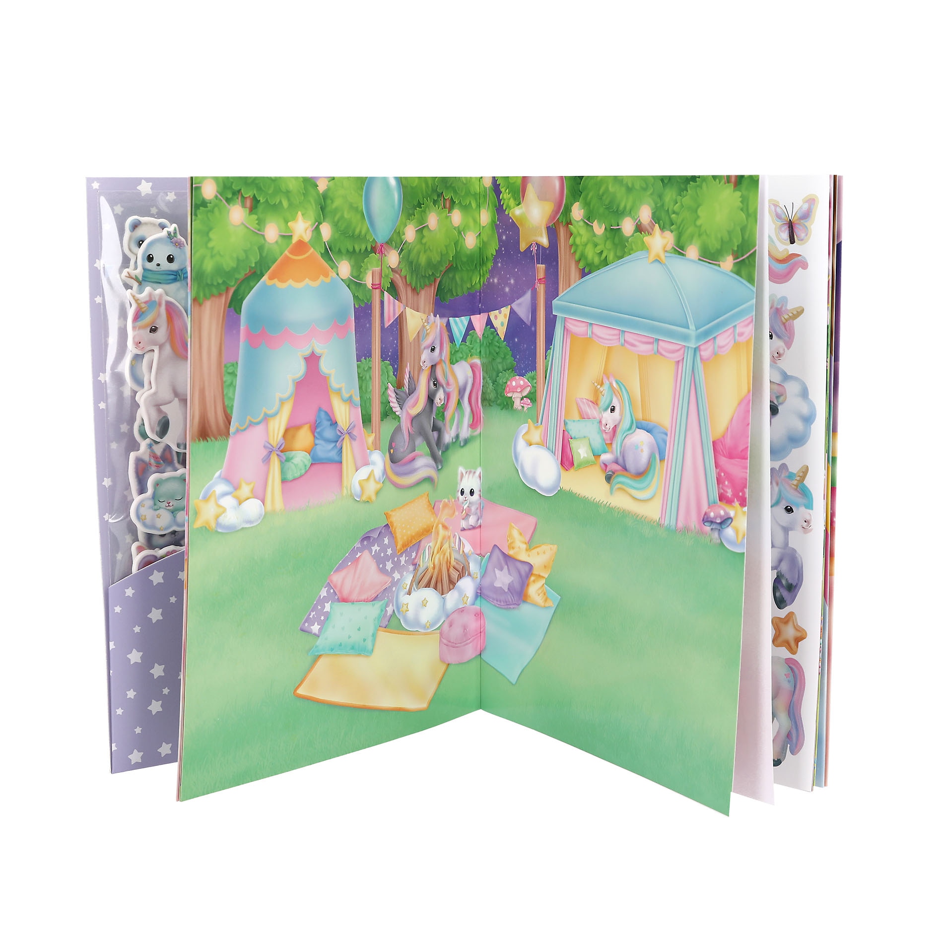 Libro con pegatinas en relieve Ylvi 4