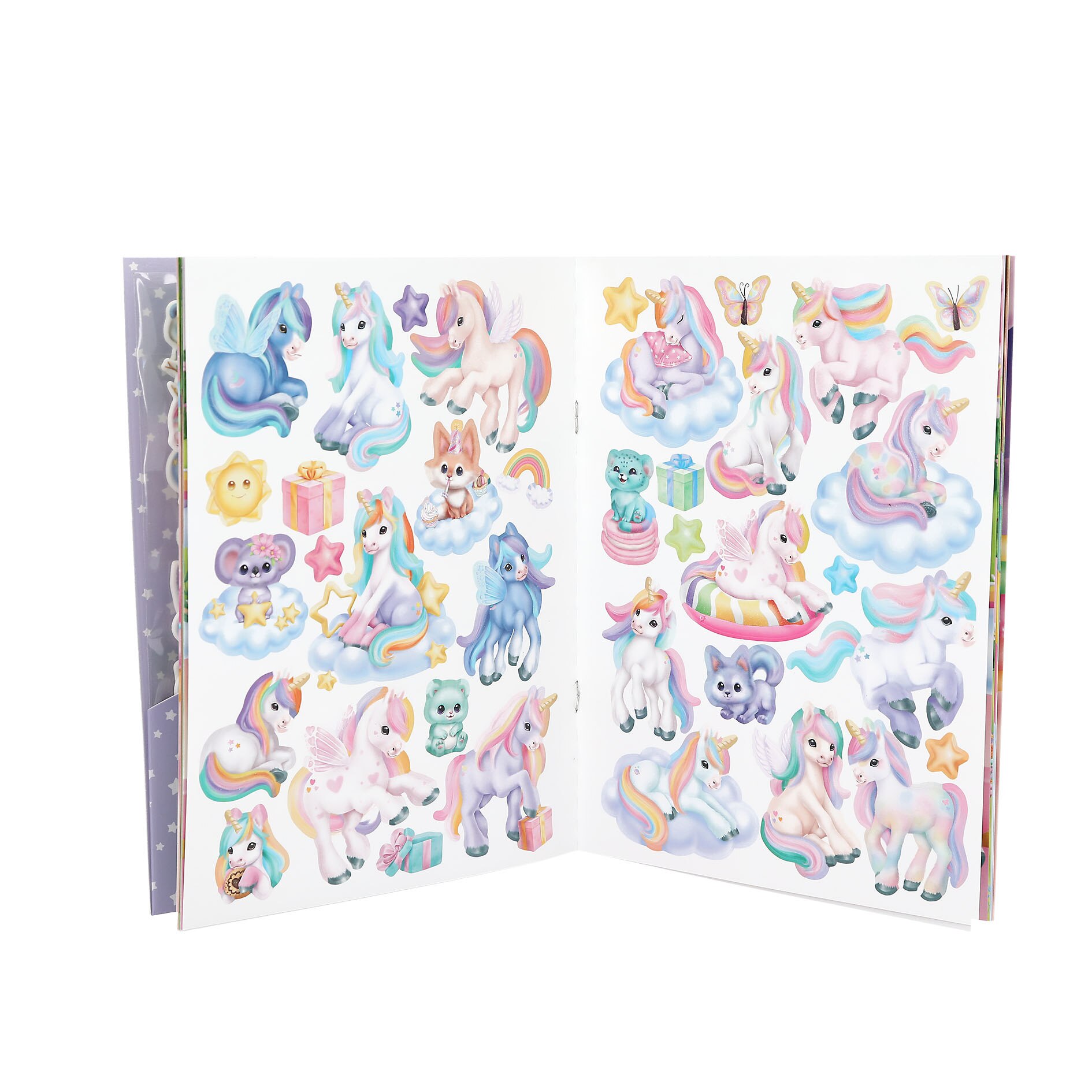 Libro con pegatinas en relieve Ylvi 5
