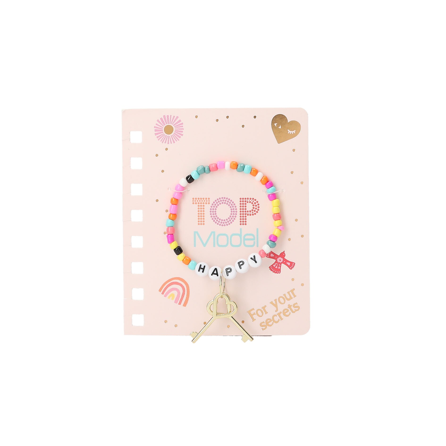 Diario con candado y pulsera TOPModel 3
