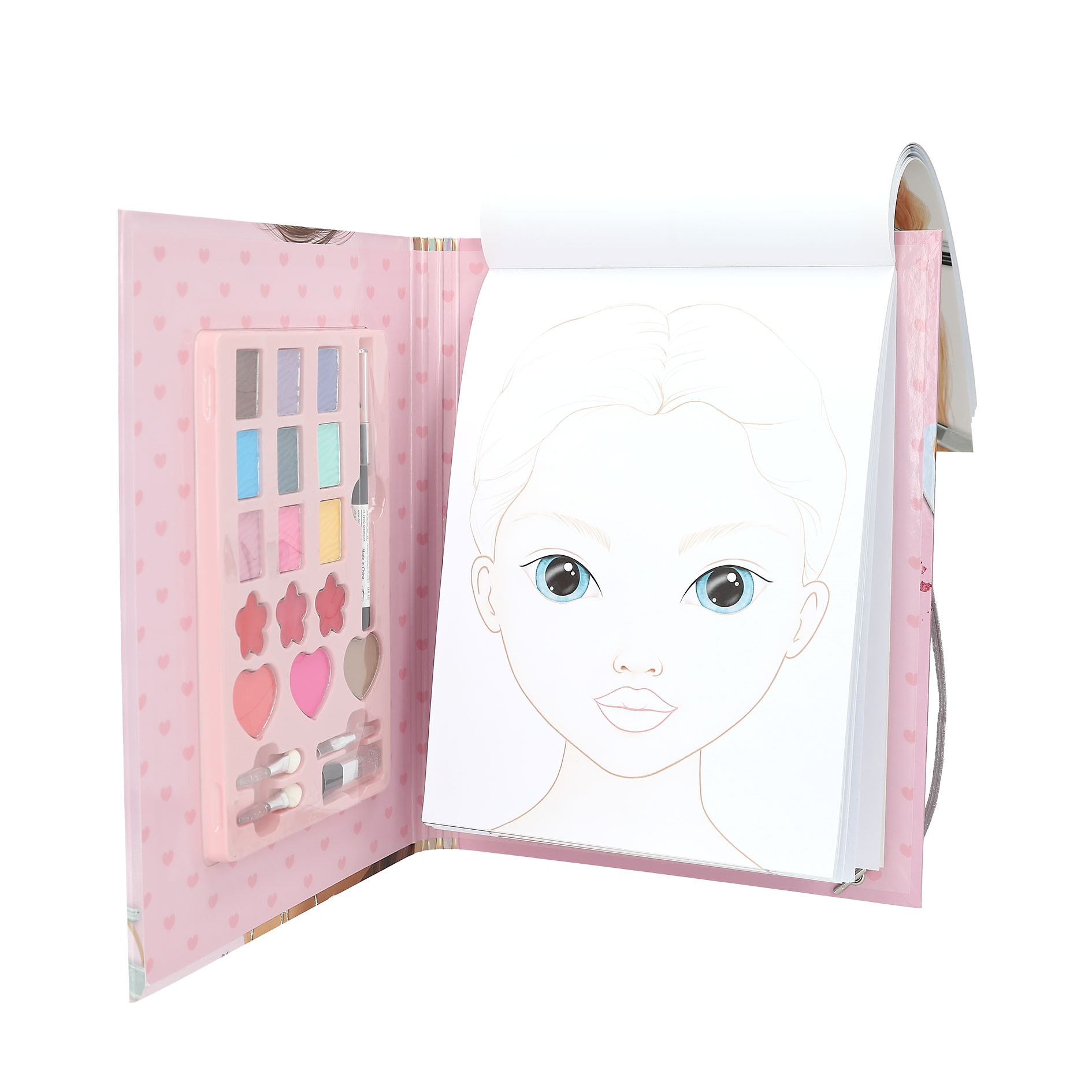 TOPModel Livro de Maquilhagem para Colorir 4