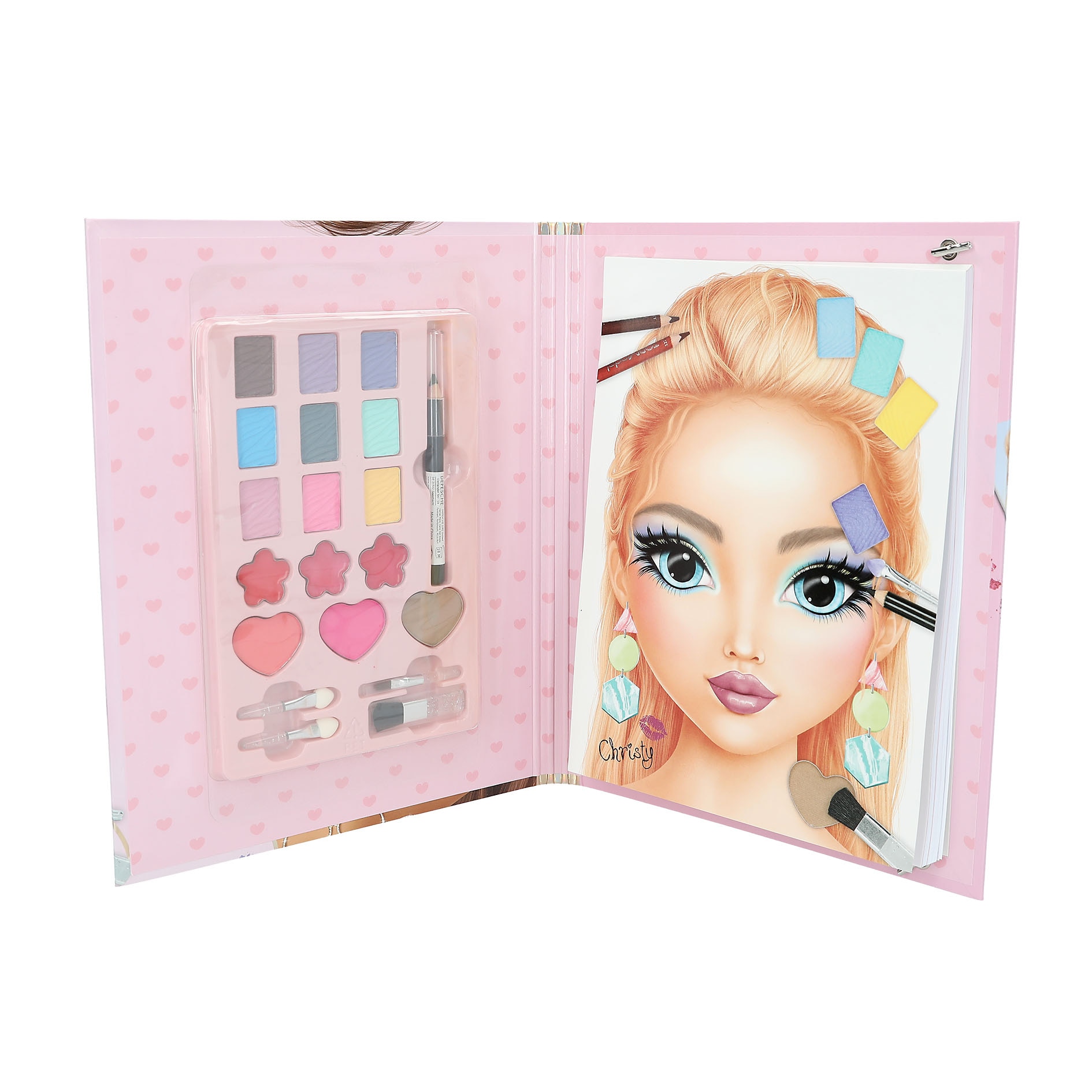 TOPModel Livro de Maquilhagem para Colorir 6