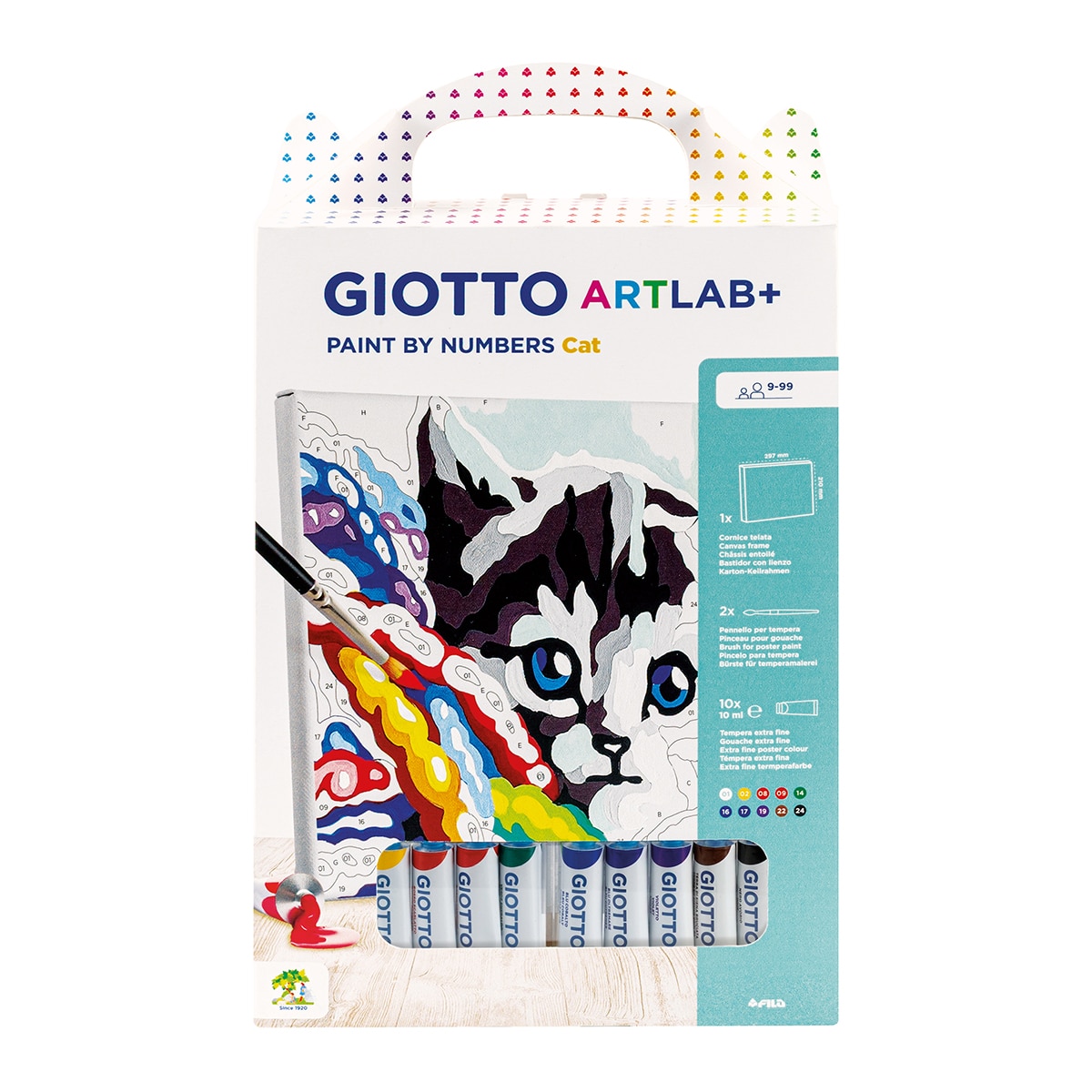 Imagen 0 de Art Lab pintura por número gatos GIOTTO