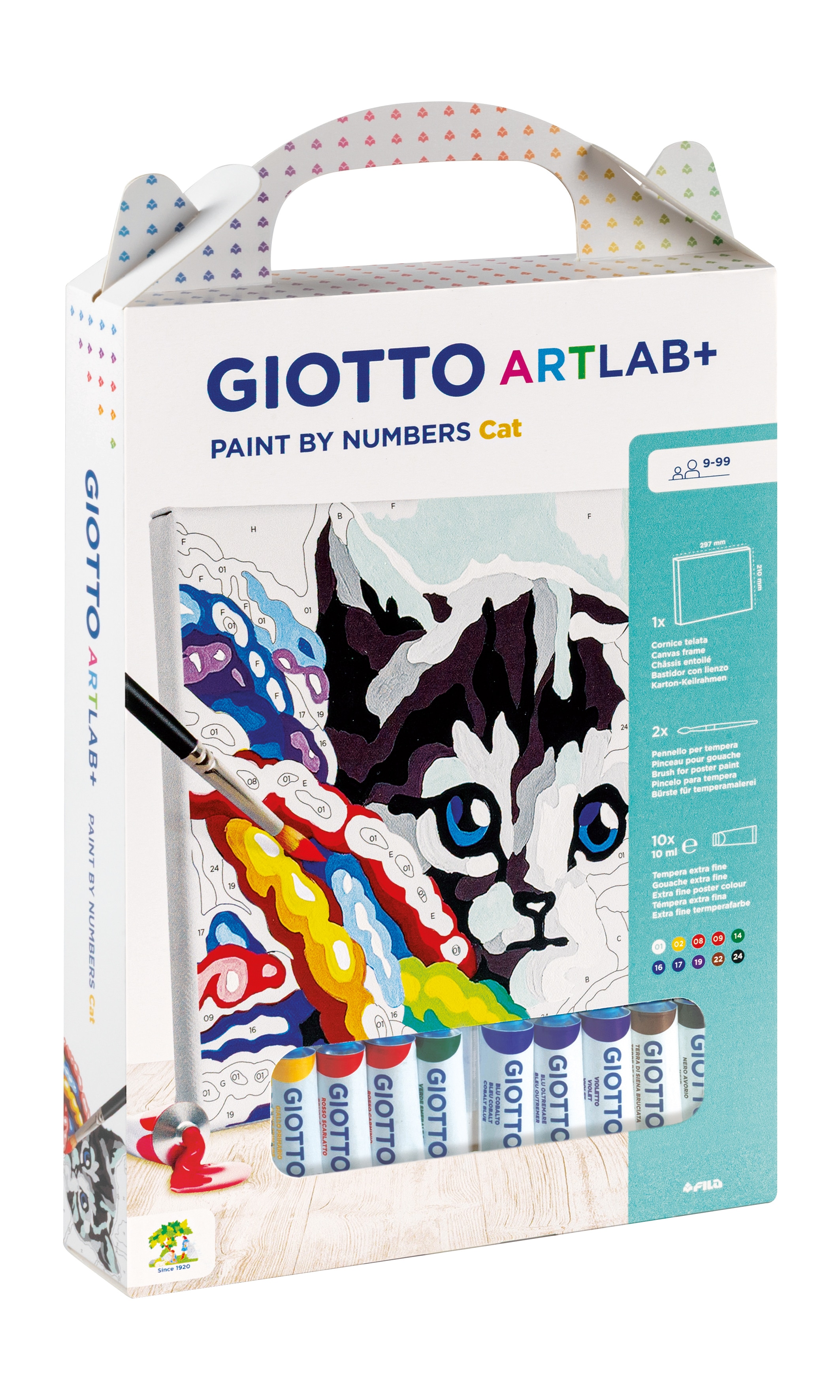 Art Lab pintura por número gatos GIOTTO 2