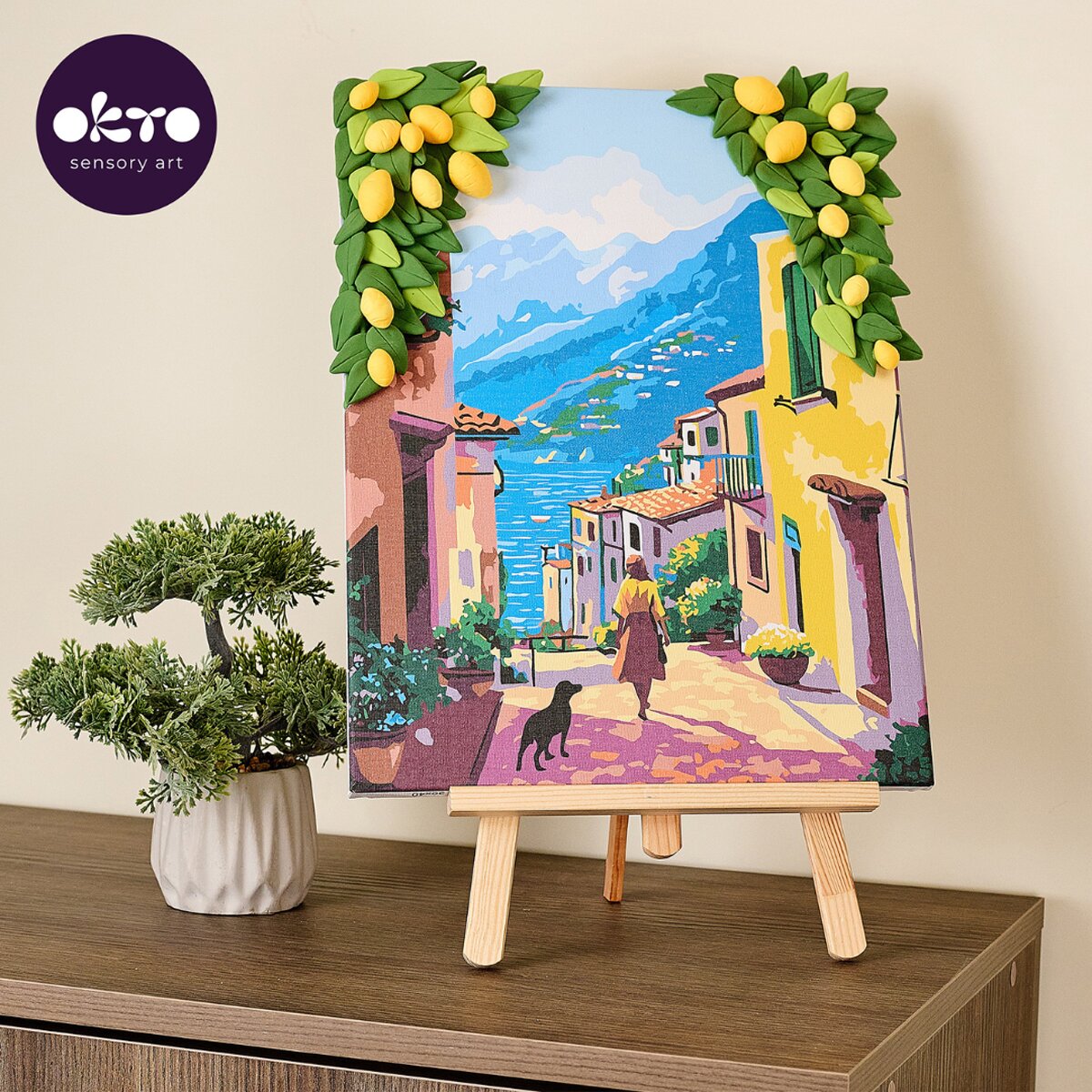 Pintar por números y Air clay suave al tacto Lemond Weekend OKTO&Ideyka Multicolor-8