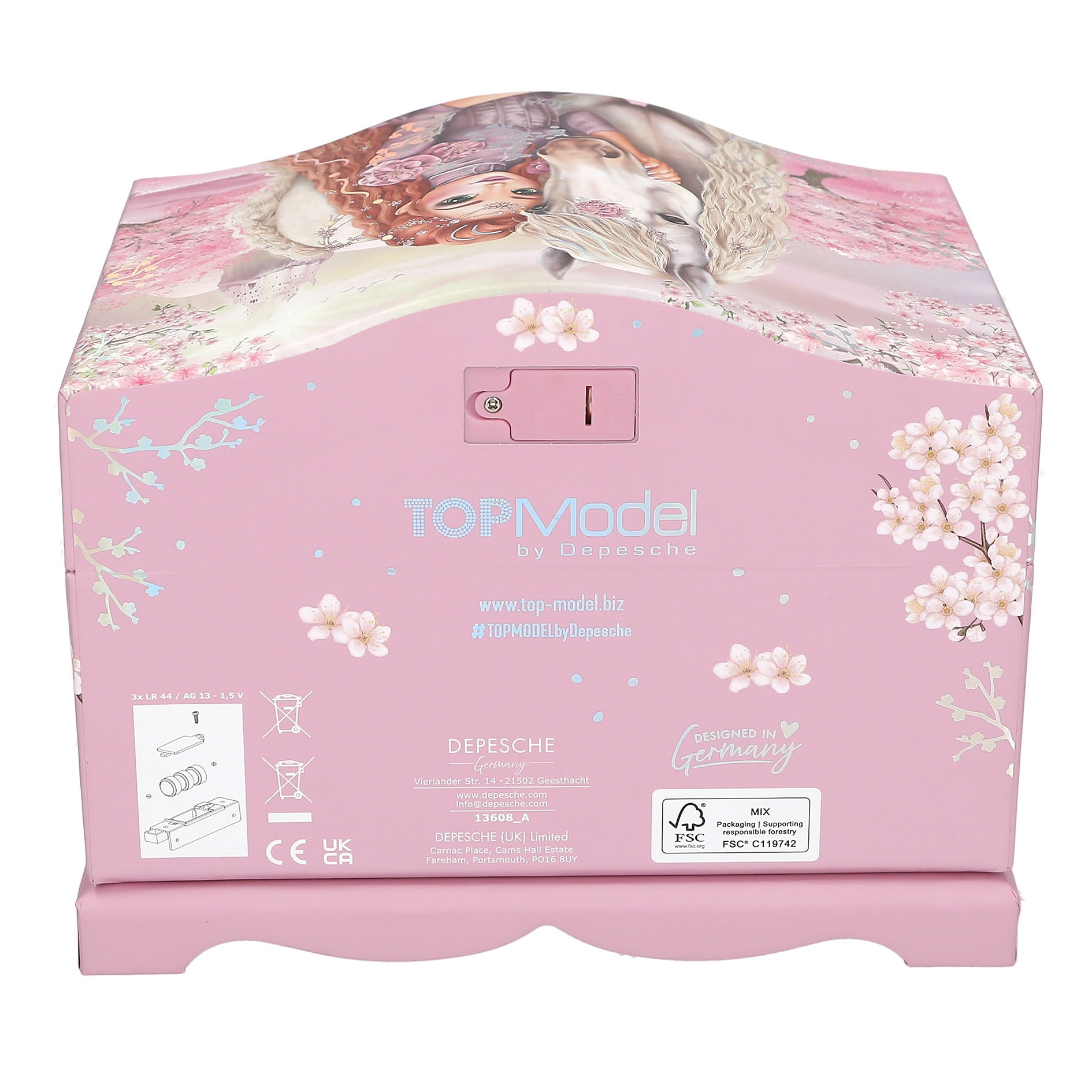 Caixa para joias com luz TOPModel 7