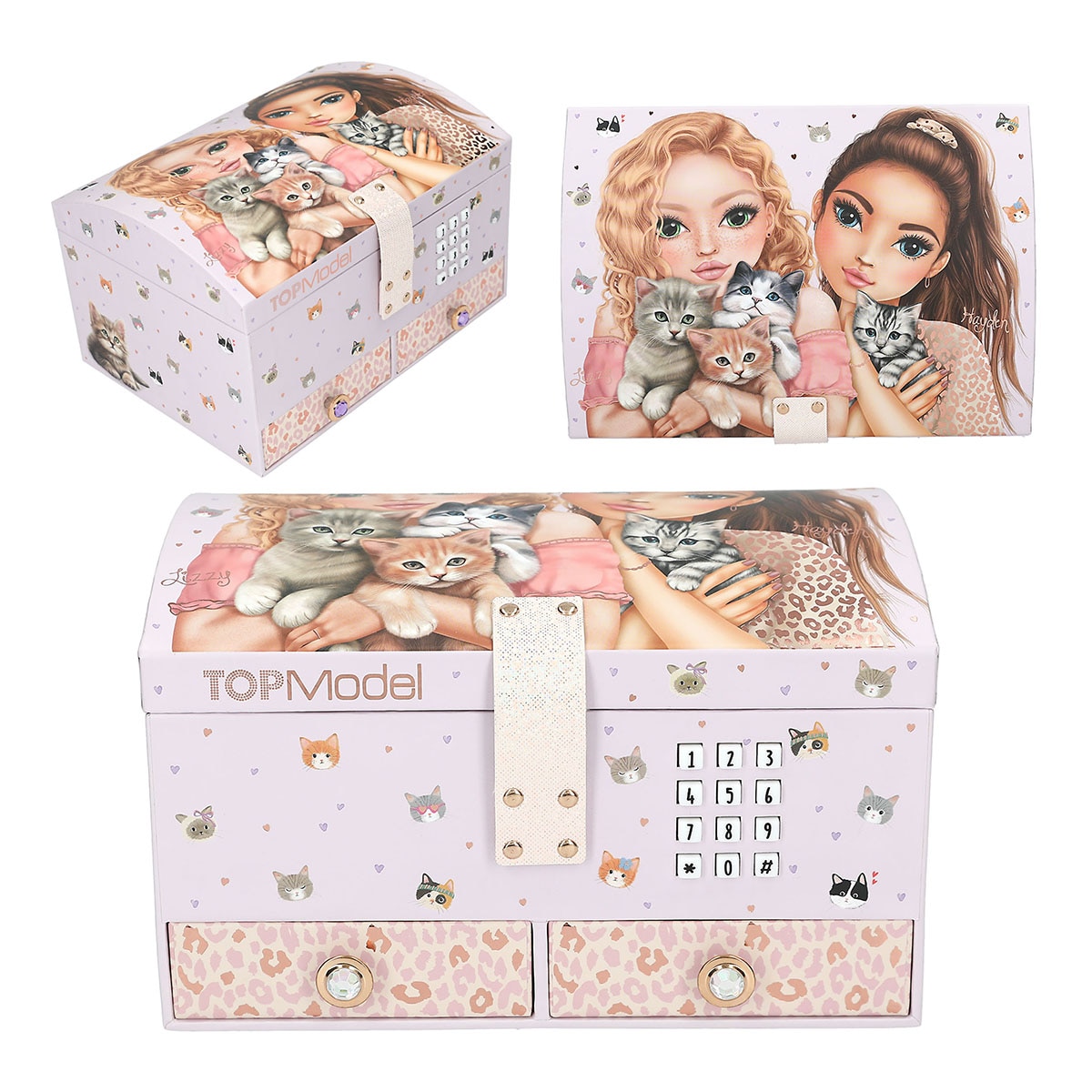 Imagem 0 de Caixa de Joias Com Código E Música Topmodel