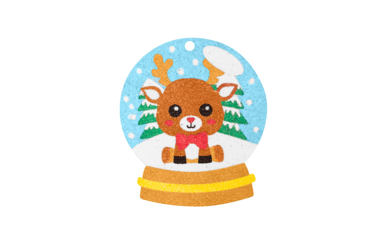 PLAY&FUN Kit Pinta con arena Christmas Ornaments Jovi Multicolor-10