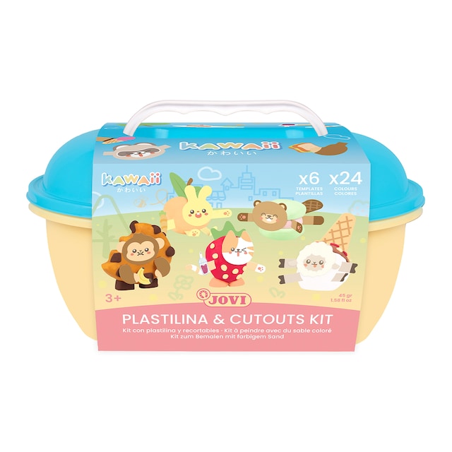 Imagen 0 de Bandeja plastilina Kawaii Jovi multicolor