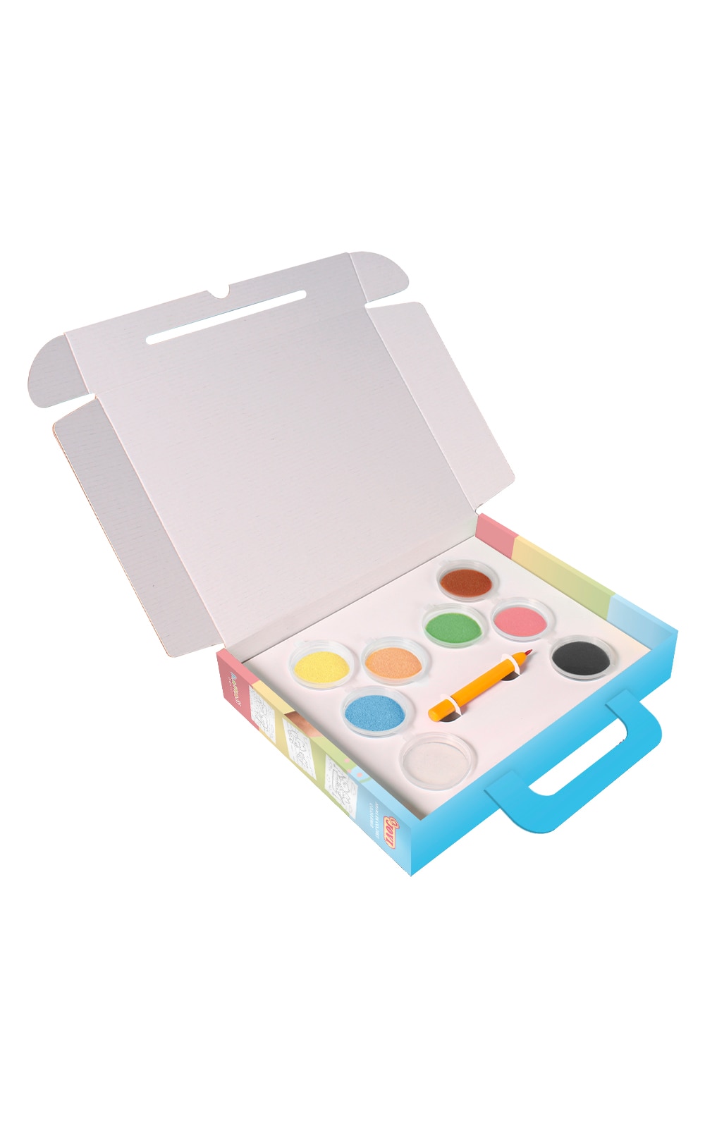Kit pinta con arena Kawaii Jovi multicolor Multicolor-2