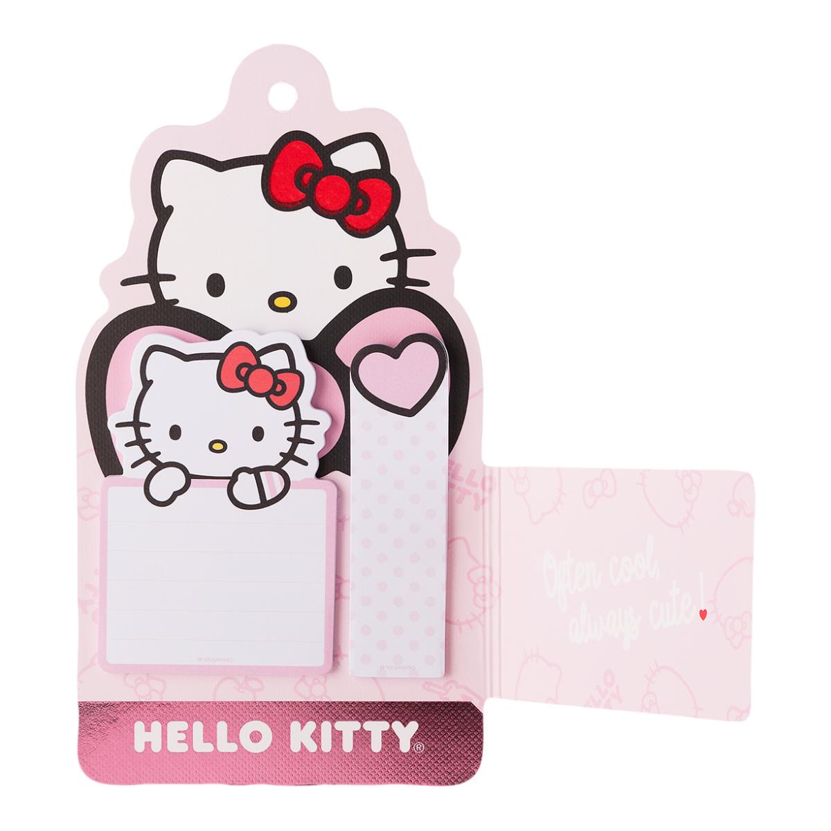 Set sticky notes pet HELLO KITTY Mooving Paper Rosa-2