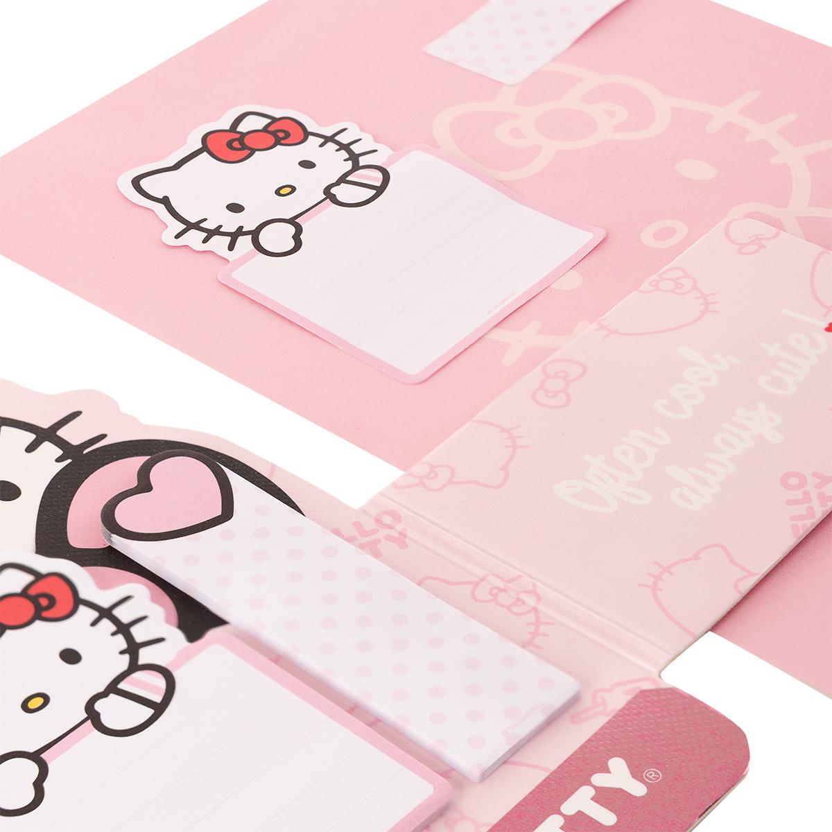 Set sticky notes pet HELLO KITTY Mooving Paper Rosa-3