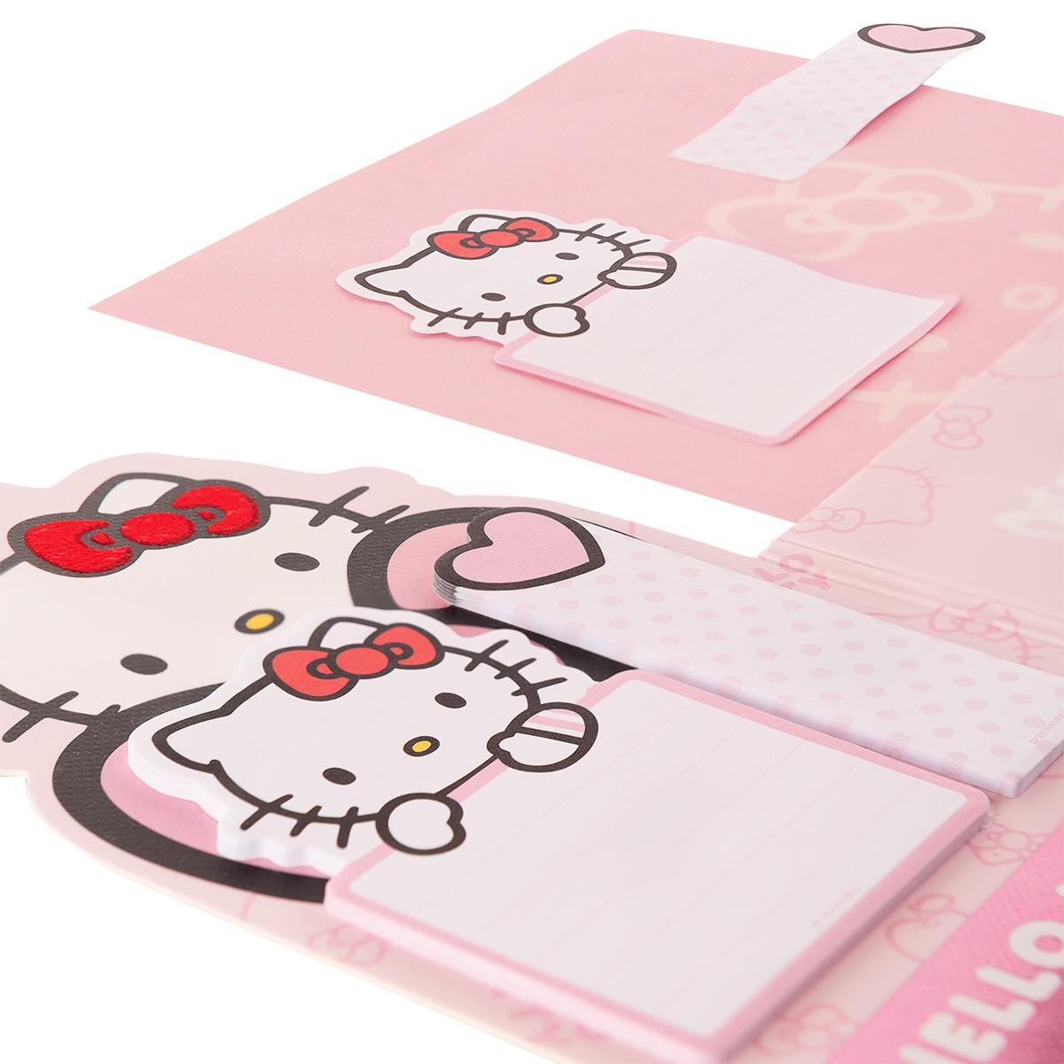 Set sticky notes pet HELLO KITTY Mooving Paper Rosa-4