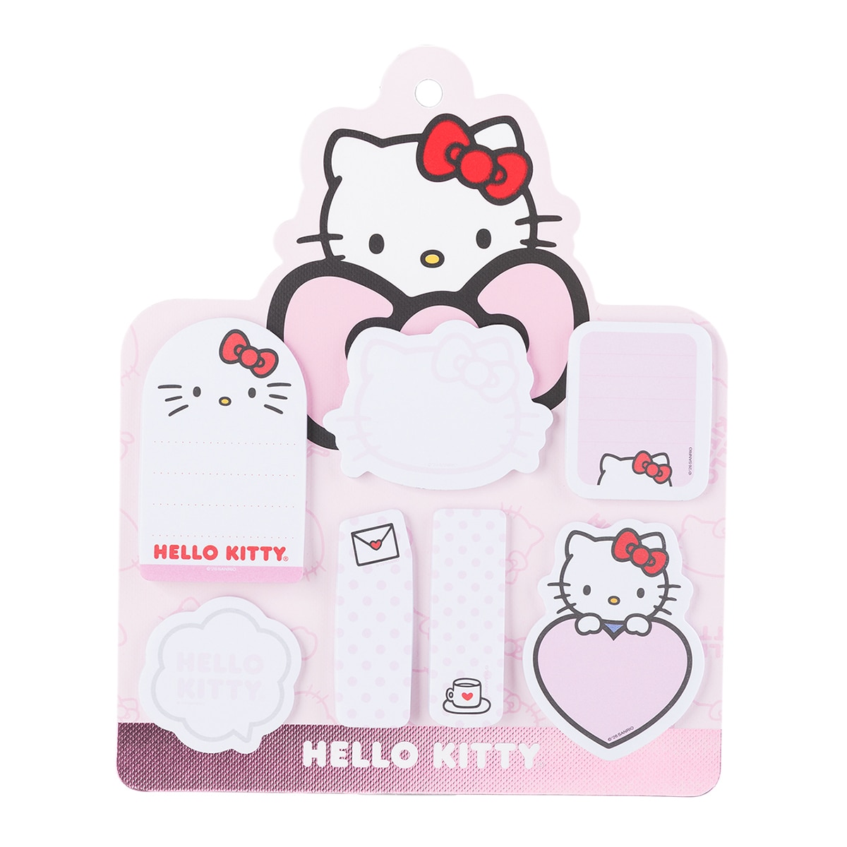 Imagem 0 de Set de notas Adesivas x 7 Design HELLO KITTY Mooving Paper