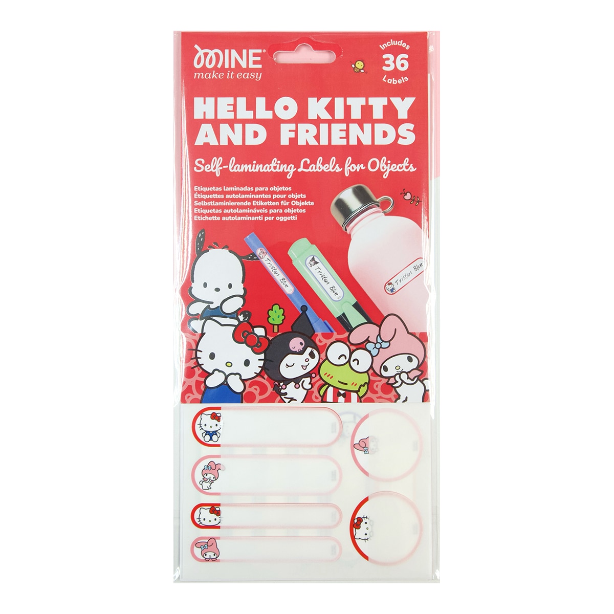 Imagem 0 de Etiquetas Laminadas Hello Kitty and Friends Mine