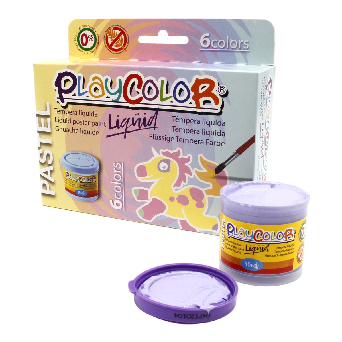 Imagem 0 de 6 GUACHE LIQUIDA PASTEL PLAYCOLOR 40ML