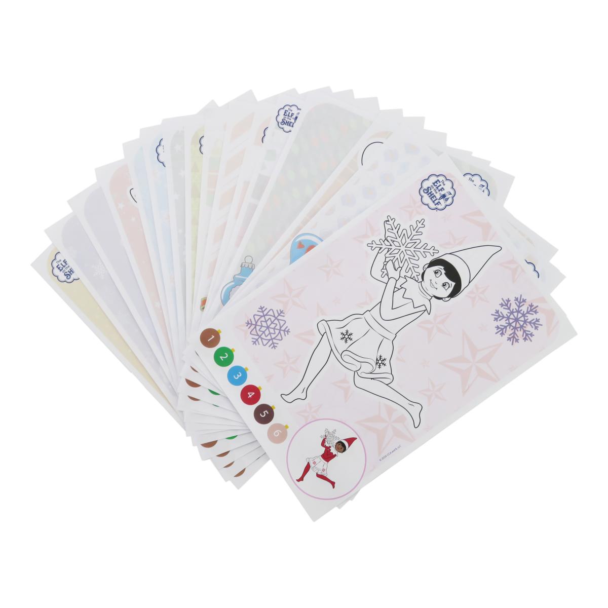 Conjunto para Pintar The Elf on the Shelf por Numeros em Envelopes CyP Brands Multicolor-5