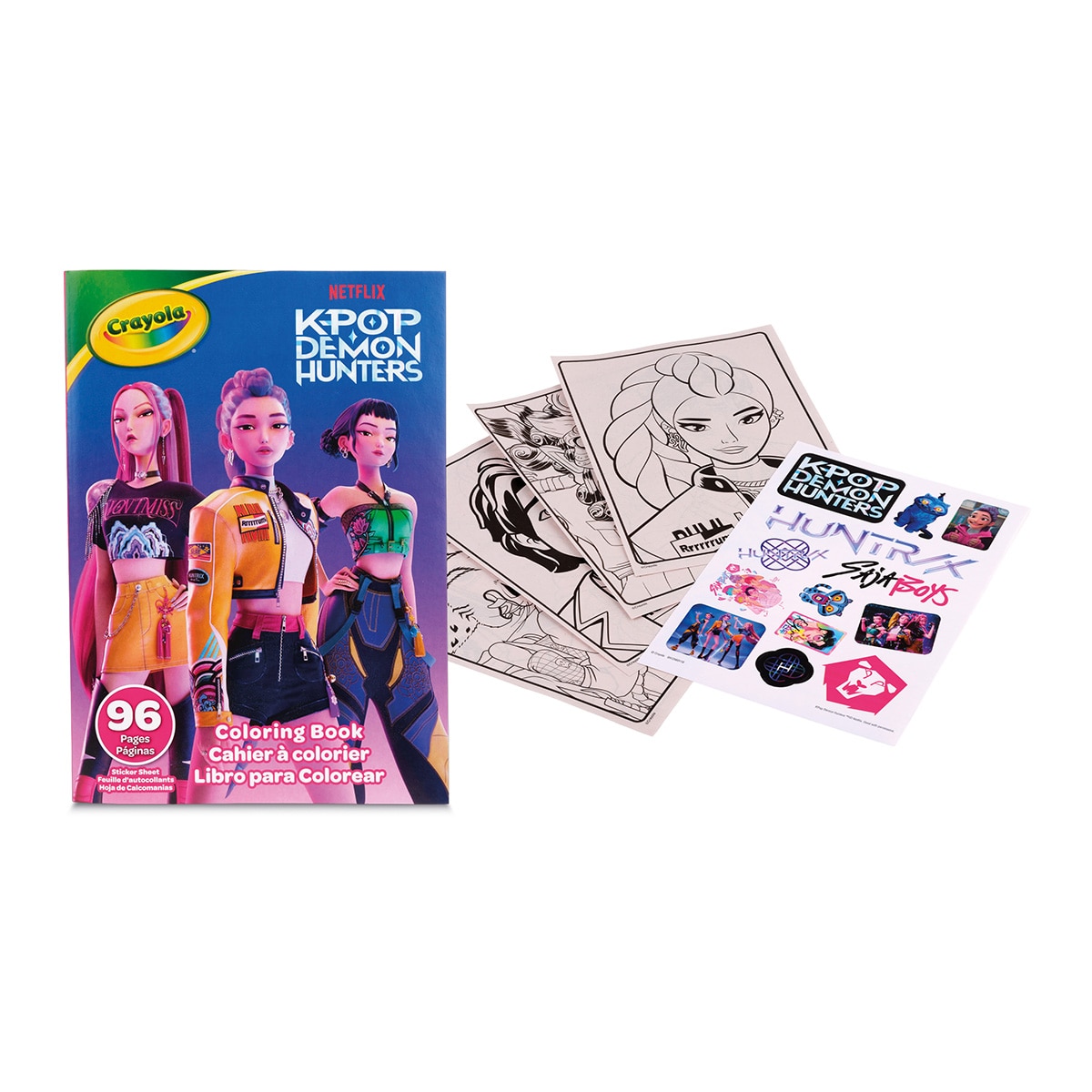 Imagen 1 de Caja album kpop 96 páginas Crayola