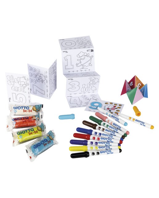 Conjunto Happy Moments My First Numbers Be-Bè Multicolor-2