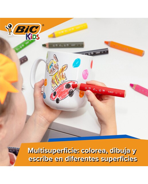Lápis multi-superfícies BIC 6 unidades 2