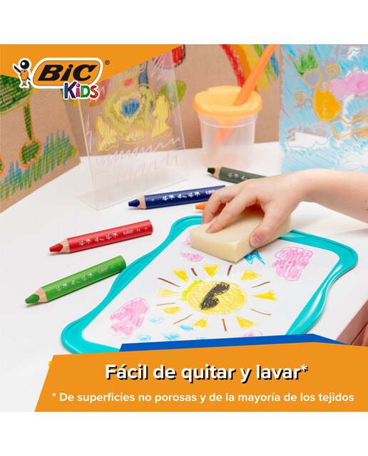 Lápis multi-superfícies BIC 6 unidades 3