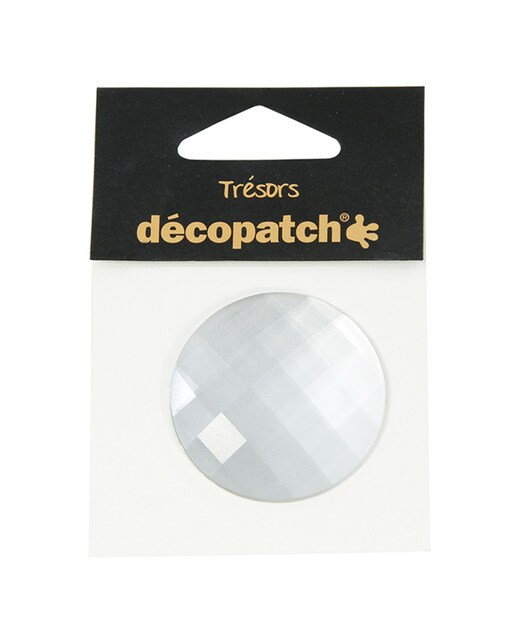 Pack de 1 Gema 4,5cm Branco Decopatch 1
