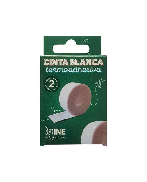 Cinta blanca termo-adhesiva 2 metros Mine