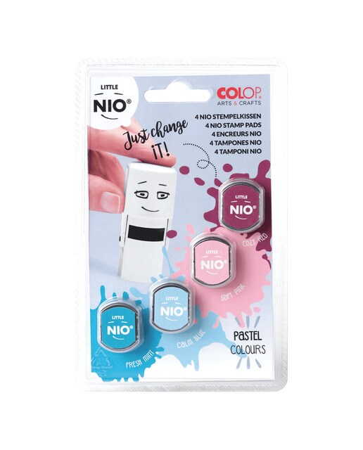 Carimbos para Little Nio Colop Cores Pastel Multicolor-1
