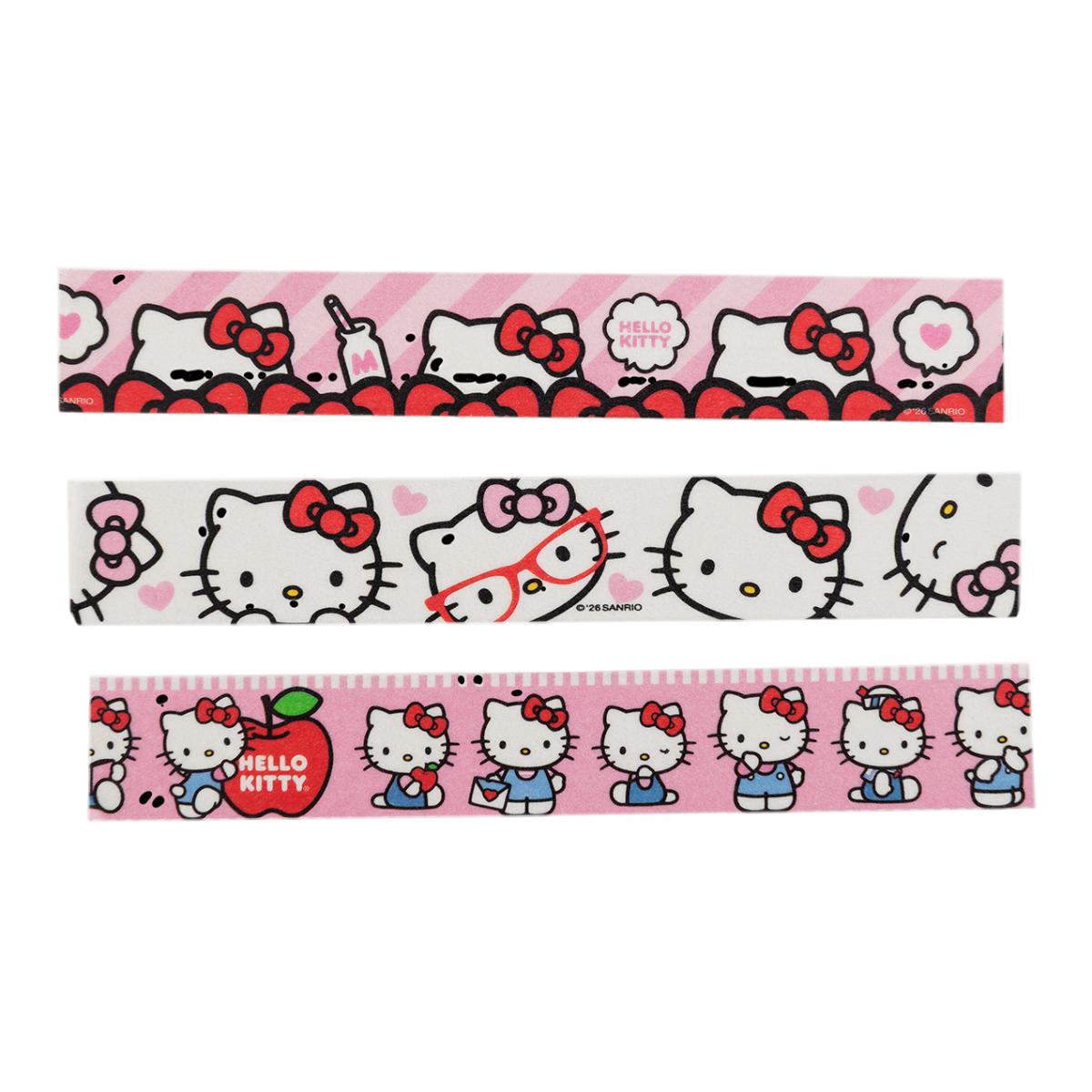 Washi tape 1,5cm x 3 m HELLO KITTY Mooving Paper Rosa-4