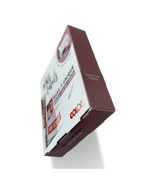 Fita Adesiva 16mx15mm E-mark Colop Mate Branco mate-3