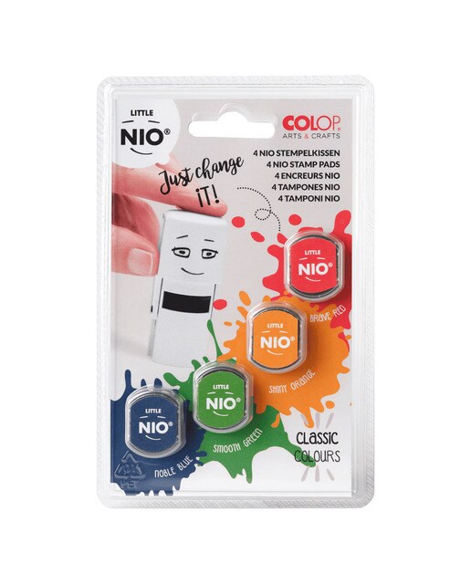 Imagem 0 de Carimbos para Little Nio Colop Cores Sólidas